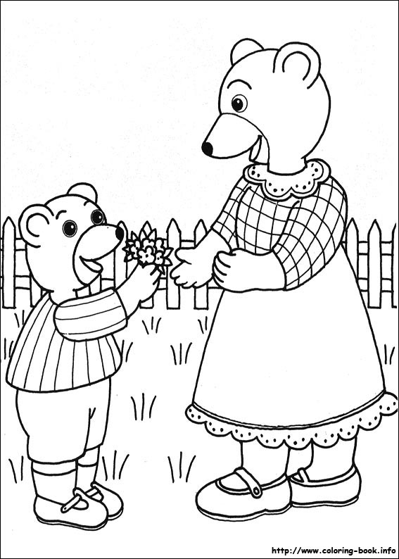 Little Brown Bear coloring picture